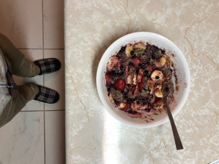 Quinoa & Fruits for Breakfast