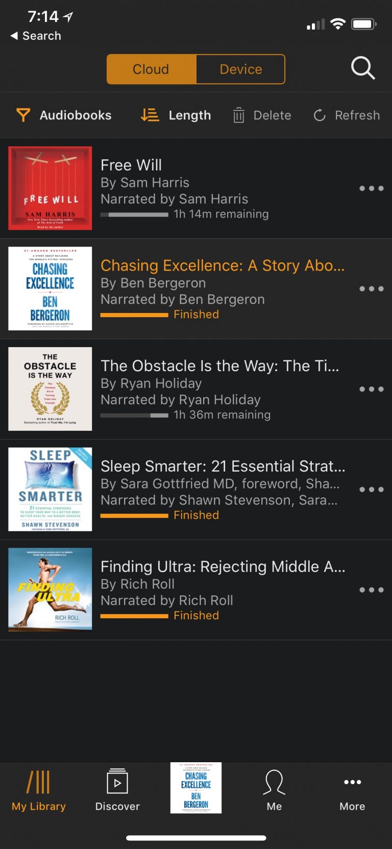 Listenings to Audiobooks and Podcasts during Eye surgery recovery