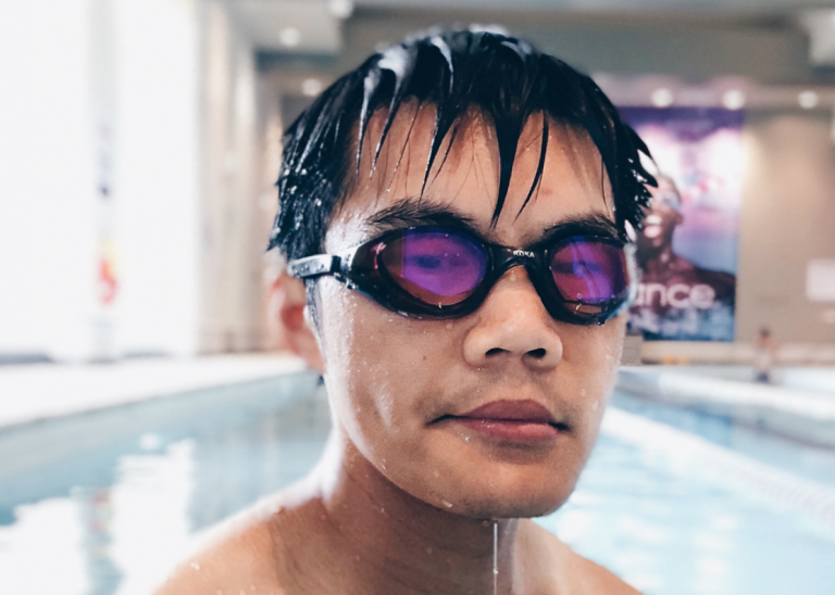Swimming for the first time in 10 years…